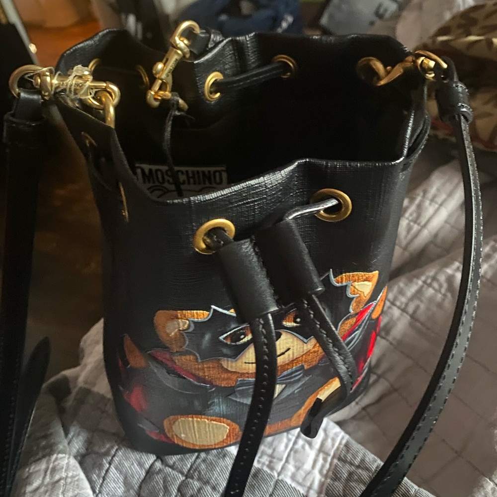 Moschino bucket crossbody bag